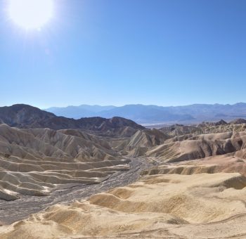 Vallée de la Mort Nevada Zabriskie point