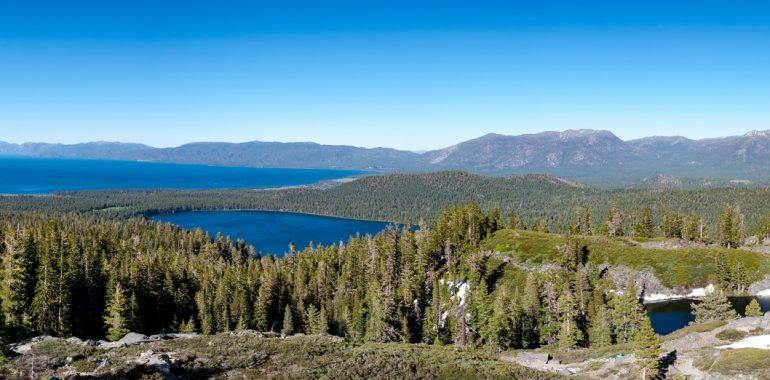 Mount Tallac Lake Tahoe